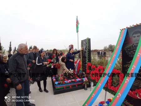 Kürdəmirdə şəhidlərin ildönümü qeyd olundu