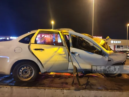 Bakıda zəncirvari yol qəzası olub, bir nəfər ölüb, dörd nəfər xəsarət alıb - YENİLƏNİB
