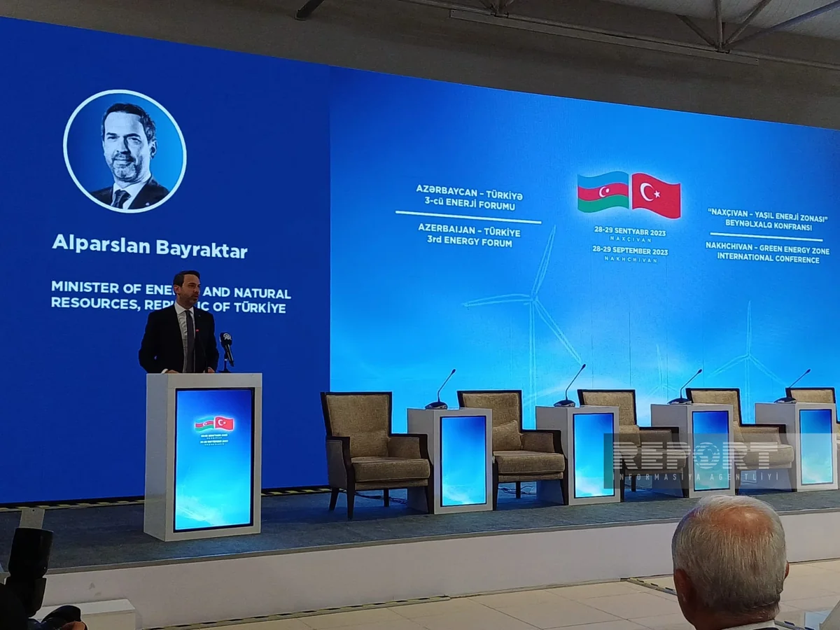 Alparslan Bayraktar: Türkiye's demand for electricity and natural gas has tripled over past 20 years,