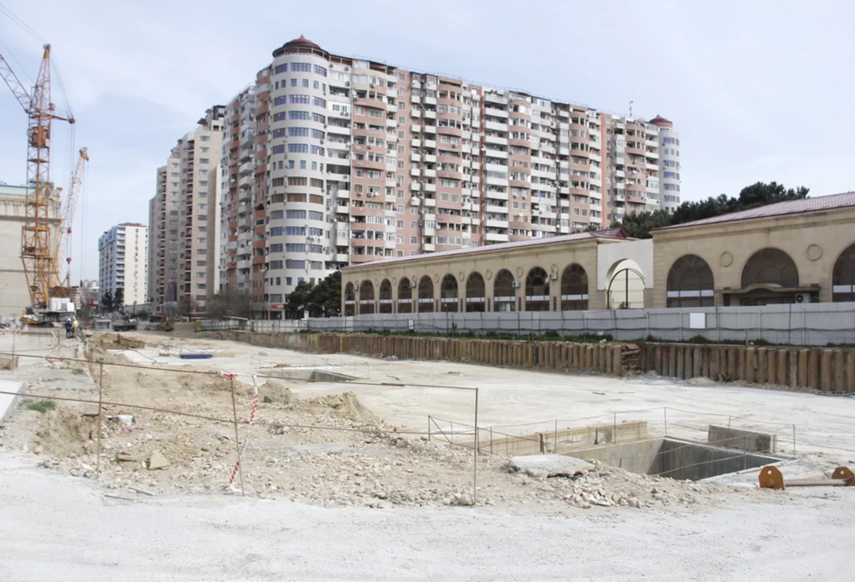 Bakı metrosunun yeni inşa olunan stansiyasında son vəziyyət açıqlanıb
