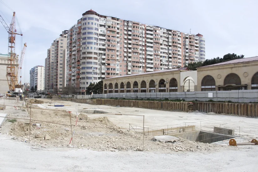 Bakı metrosunun yeni inşa olunan stansiyasında son vəziyyət açıqlanıb