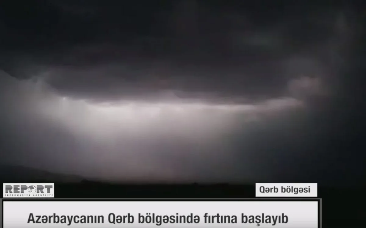Strong wind causes damage to Azerbaijan's western regions - VIDEO