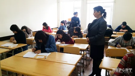 Media nümayəndələri ADU-da payız imtahan sessiyasının gedişini izləyiblər