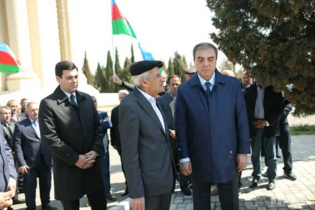 Gəncədə şəhid kapitan İnqilab Quliyevin xatirəsi anılıb - FOTO