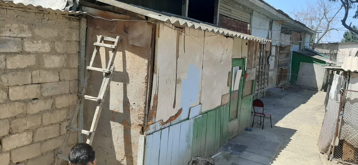 Məcburi köçkünlərin yaşadığı ərazidə sürüşmə baş verib