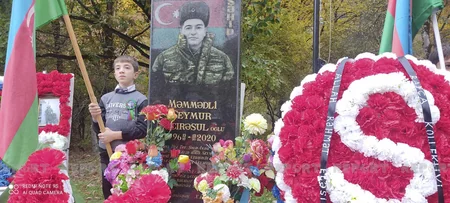 Doğum günündə Hadrutda şəhid olan hərbçinin ildönümü qeyd olunub