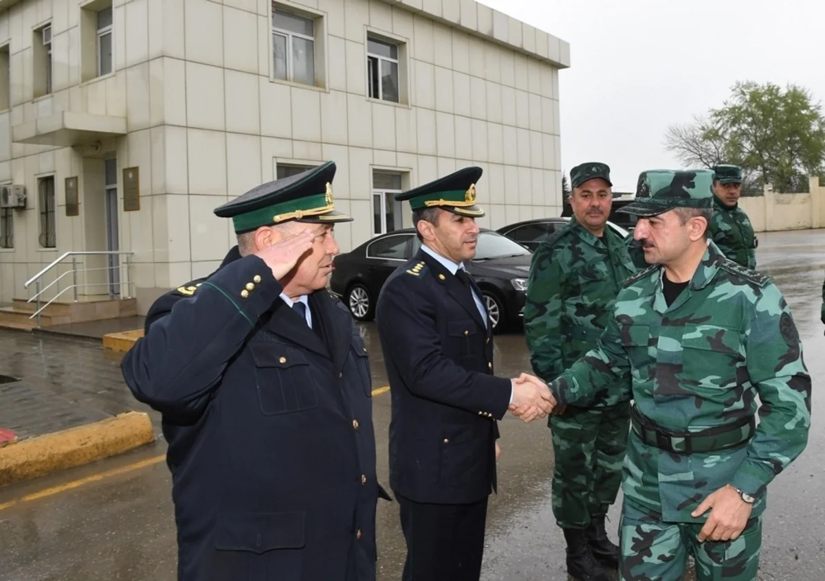 SBS chief checked combat activity of frontier guards at the border with Russia