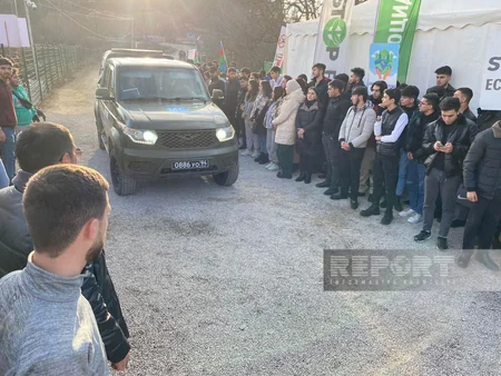 Conditions created on Khankandi-Lachin road for unhindered passage of 16th vehicle of Russian peacekeepers - UPDATED-5