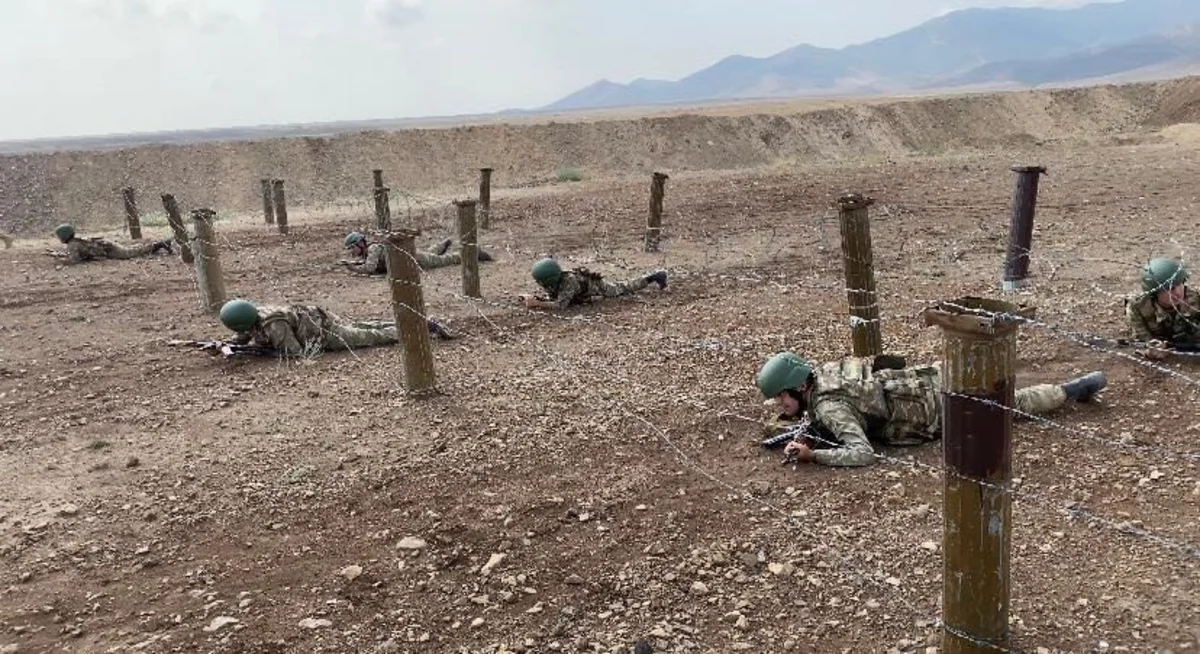 Продолжаются совместные учения военнослужащих Турции и Азербайджана