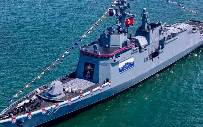 North Korea refloats destroyer that capsized during launch, surprising naval analysts