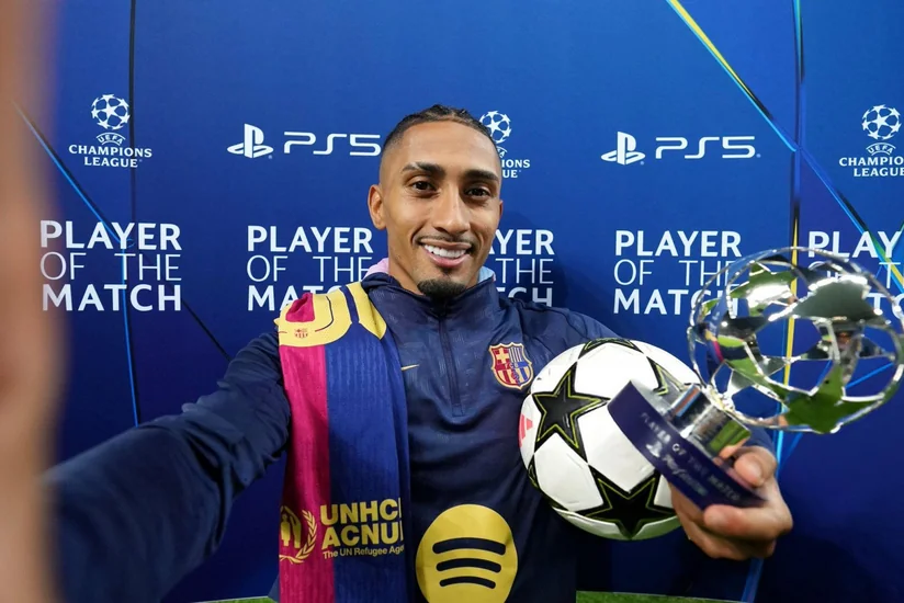 “Barselona”nın futbolçusu Çempionlar Liqasında tarixə düşüb