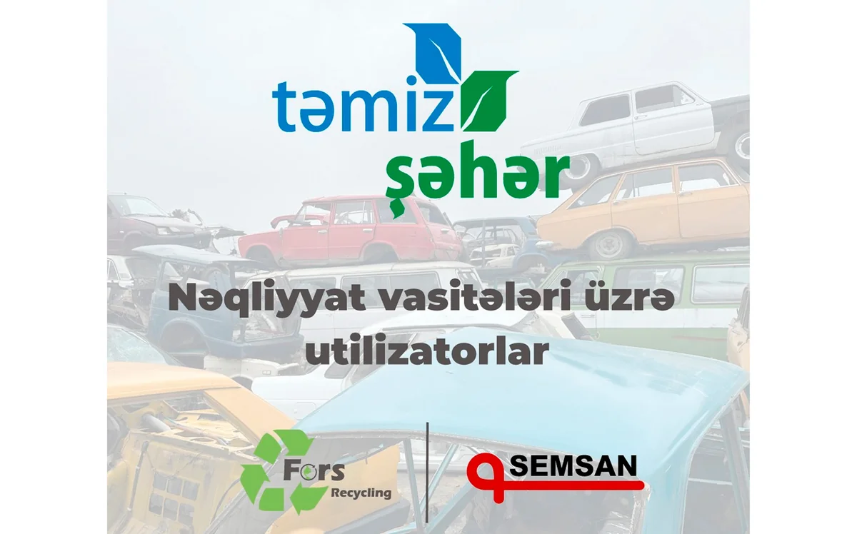 “Təmiz Şəhər” nəqliyyat vasitələri üzrə növbəti utilizatoru qeydiyyata alıb