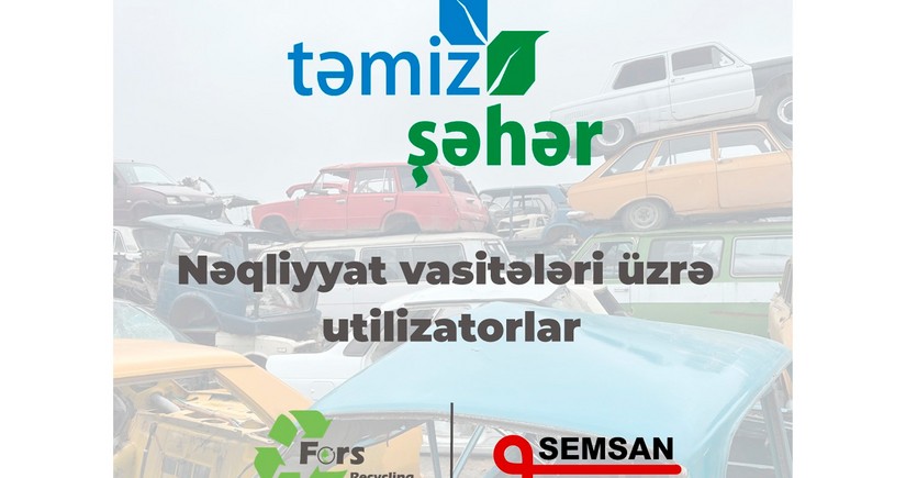 “Təmiz Şəhər” ASC tərəfindən nəqliyyat vasitələri üzrə növbəti utilizator qeydiyyata alınıb