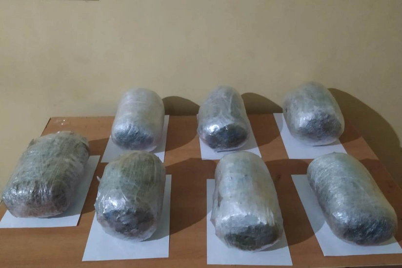 İrandan Azərbaycana 7 kq-dan çox narkotikin keçirilməsinin qarşısı alınıb
