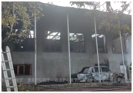 Şəkidə yanğınlar olub