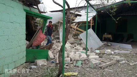İcra başçısı: Ağdamda 59 evə ziyan dəyib, 12 ev tamamilə dağıdılıb, 1 ev yanaraq kül olub - FOTO