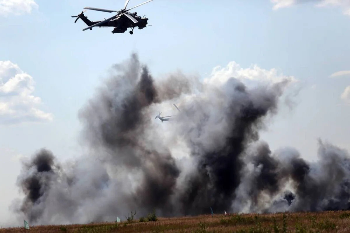 Russian plane shot down over Ukraine