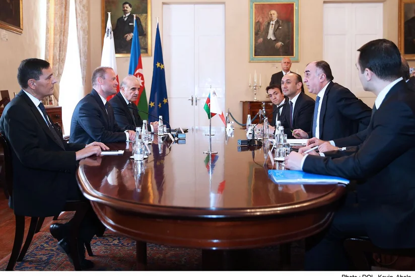 Elmar Mammadyarov met with Maltese Prime Minister