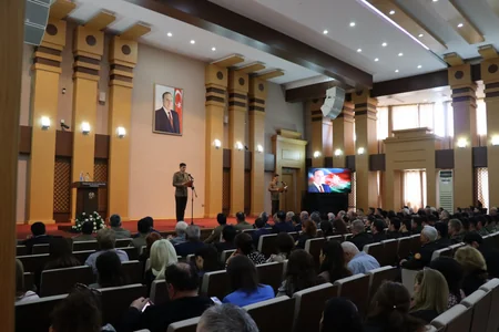 FHN Heydər Əliyevin anadan olmasının 102-ci ildönümü münasibətilə tədbir keçirib