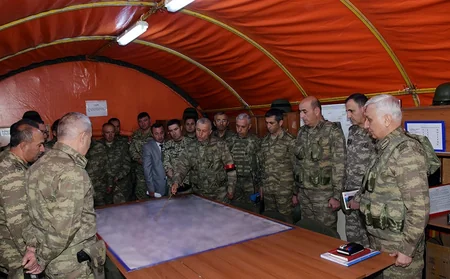 Военный контингент, участвовавший в совместном турецко-азербайджанском учении, вернулся в Нахчыван