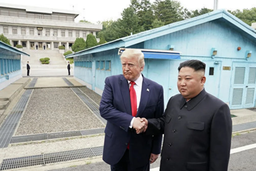 В КНДР назвали встречу Трампа и Ким Чен Ына исторической и удивительной