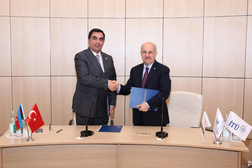 İstanbul Texnik Universitetinin rektoru BANM-də olub