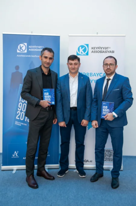 “AzInTelecom”un dəstəyilə “ISO 9001:2015. Şərh və tətbiq üzrə tövsiyələr” kitabı nəşr edilib