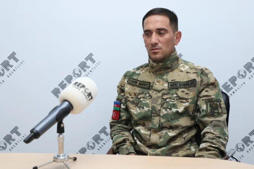 Müharibəyə valideynlərindən xəbərsiz getdi, yaralandı, bir gün sonra döyüşə qayıtdı - VİDEO