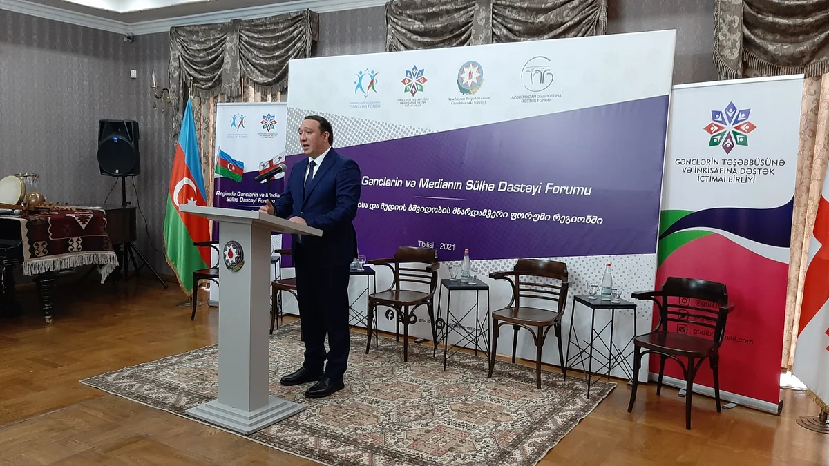 Tbilisidə “Regionda gənclərin və medianın sülhə dəstəyi” adlı forum keçirilir
