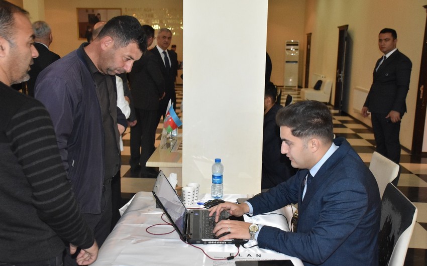 İmişlidə əmək yarmarkası keçirilib