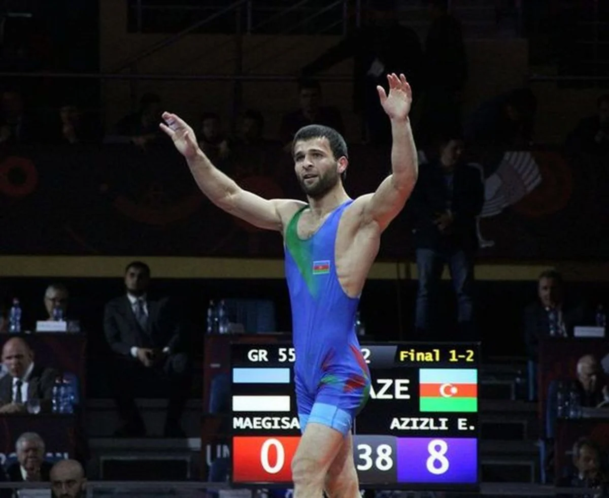 Azərbaycanın yunan-Roma güləşçisi tarixə düşüb