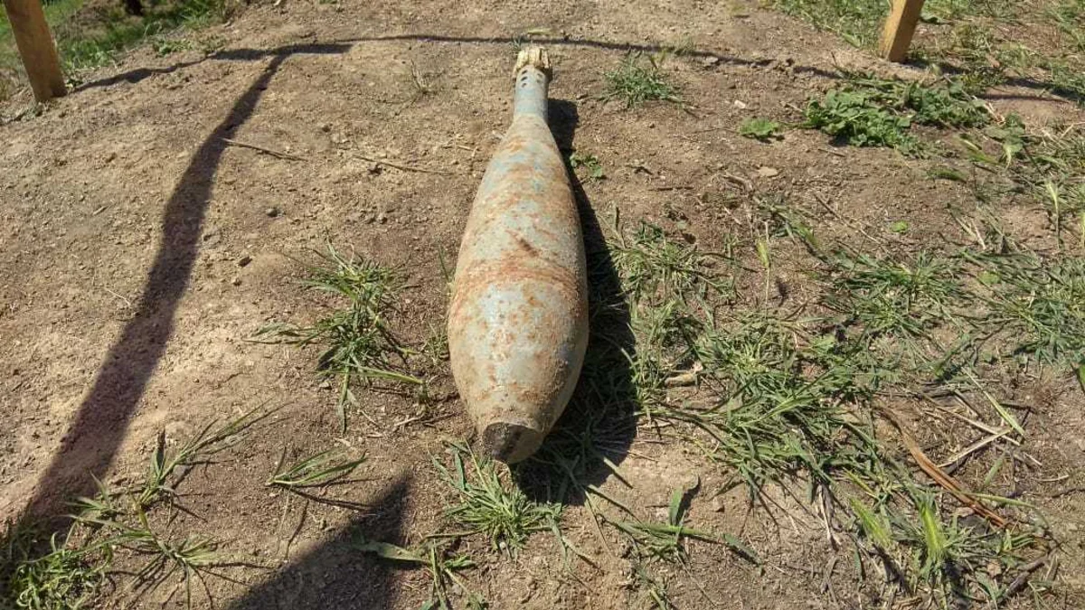 В Товузе обнаружили минометные снаряды