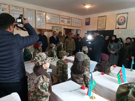 Altı il əvvəl Ermənistanın təxribatlarının qarşısını alarkən şəhid olan 5 hərbçi anılıb