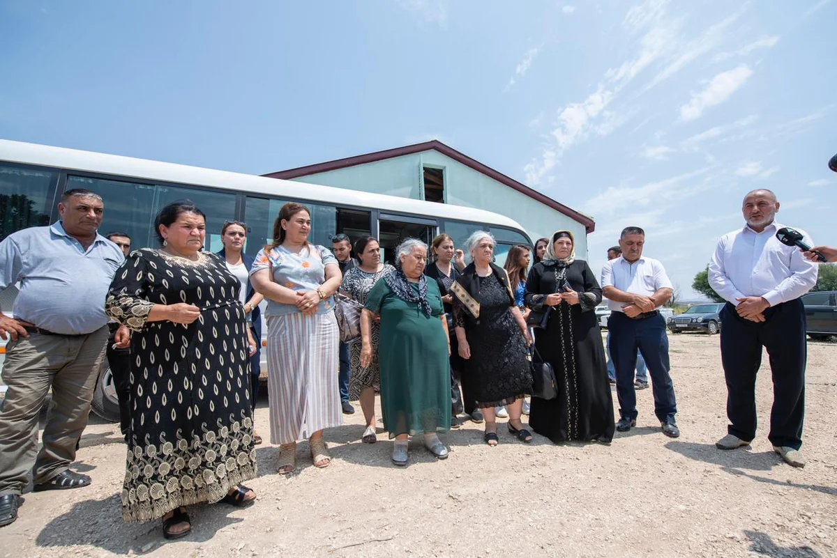 Зангиланцы ознакомились с ходом работ в родном селе Агалы