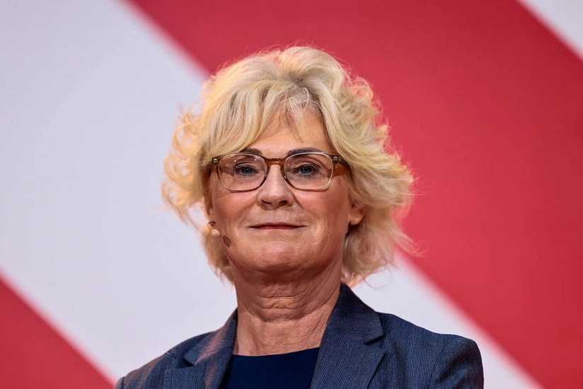 Christine Lambrecht becomes German defense minister