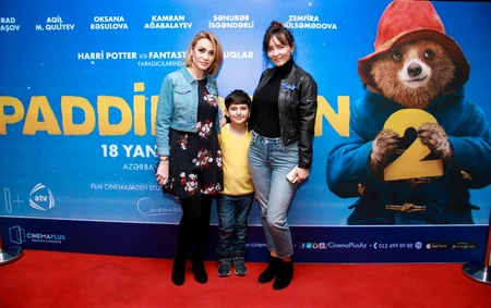 CinemaPlusda Azərbaycan dilinə dublyaj edilmiş “Paddinqton 2” filminin nümayişi olub - FOTO - VİDEO