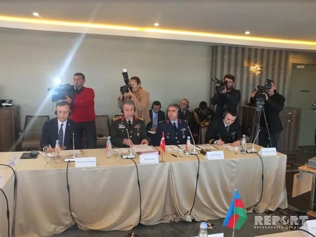 Руководители ВС Азербайджана, Грузии и Турции обсудили вопросы сотрудничества
