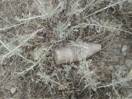 ANAMA tərəfindən 6 ədəd partlamamış hərbi sursat aşkarlanaraq götürülüb