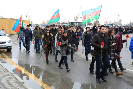 “İrəli” İctimai Birliyi “613 şəhid” adlı yürüş təşkil edib