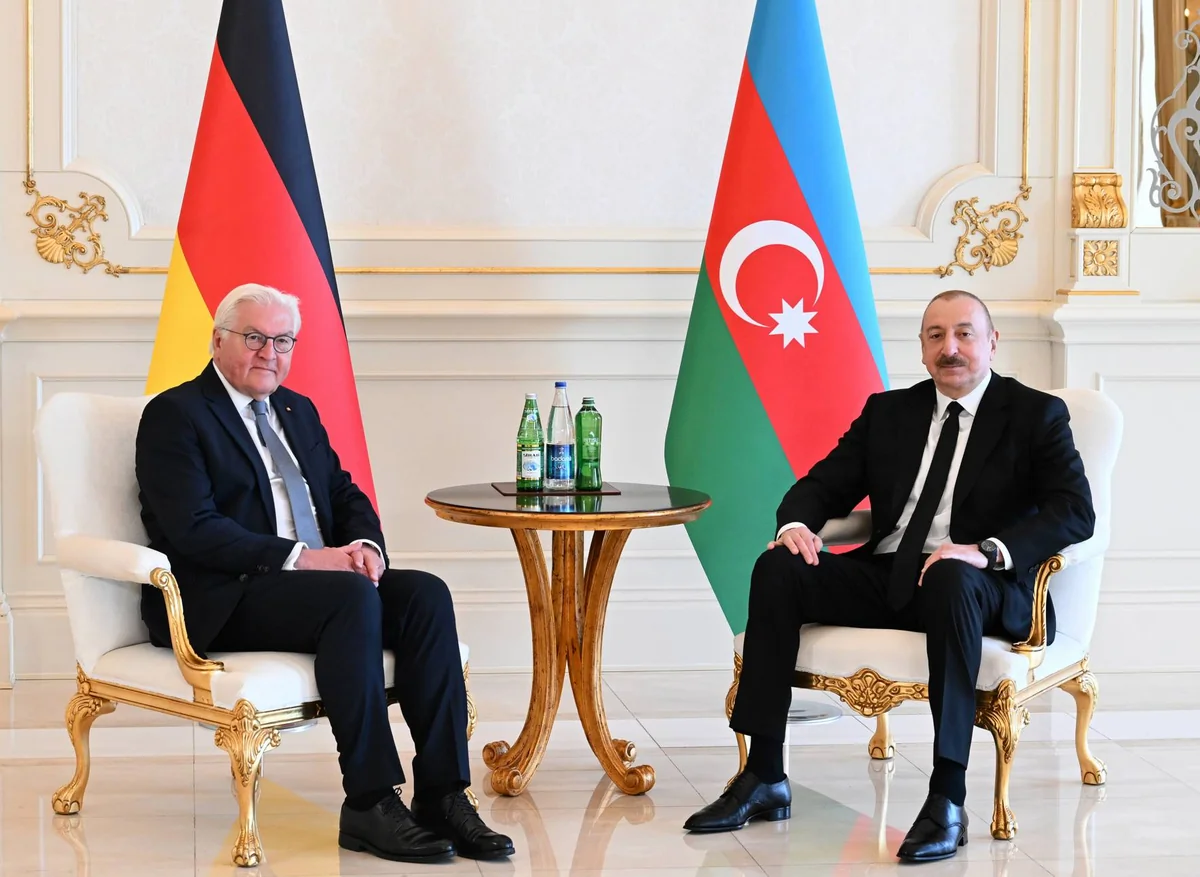 President of Germany congratulates President Ilham Aliyev