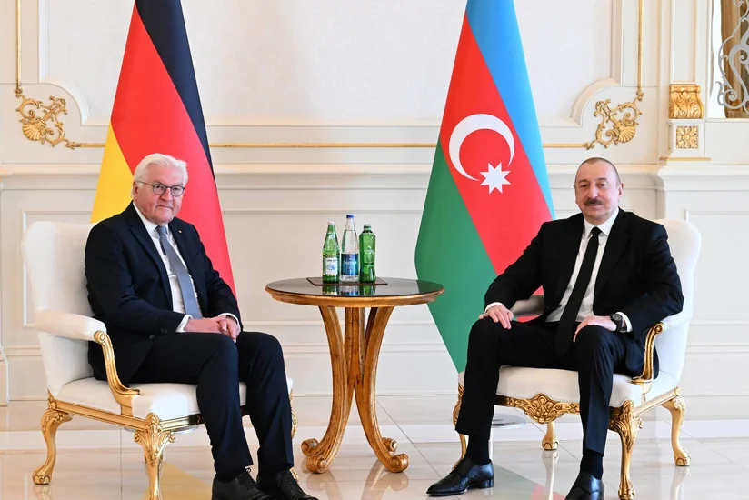 President of Germany congratulates President Ilham Aliyev