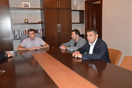 Olimpiadaya yollanacaq Azərbaycan taekvondoçuları ilə görüş keçirilib