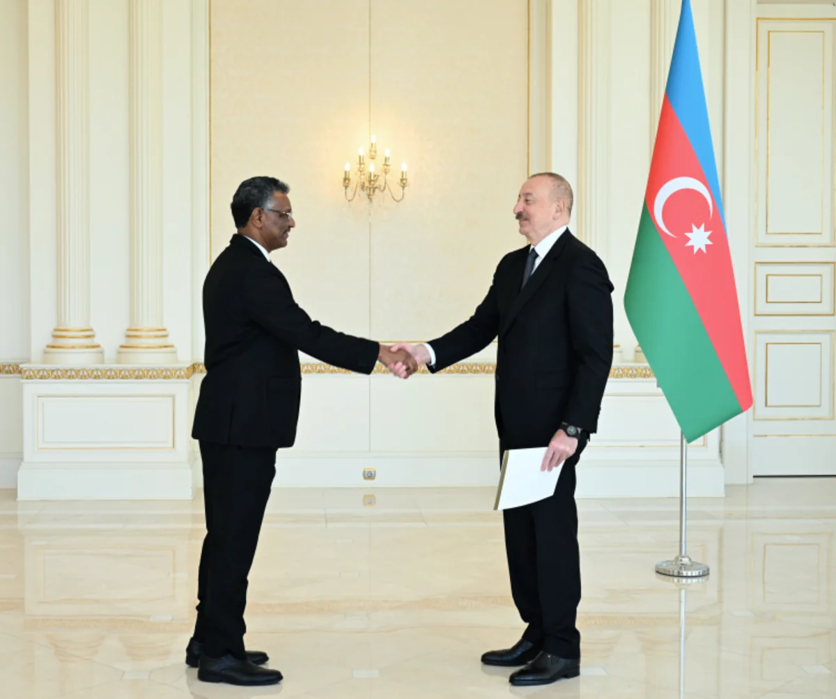 İlham Əliyev Sudanın  yeni təyin olunmuş səfirinin etimadnaməsini qəbul edib