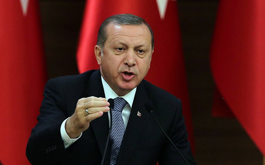 Ərdoğan: Suriya və İraqda teatrın başa çatmasını, maskaların yırtılmasını istəyirik