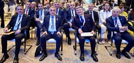 Vəkillər Kollegiyasının rəhbərliyi Özbəkistanda Beynəlxalq Hüquq Forumunda iştirak edib
