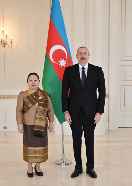 Azərbaycan Prezidenti Laosun yeni səfirinin etimadnaməsini qəbul edib - YENİLƏNİB