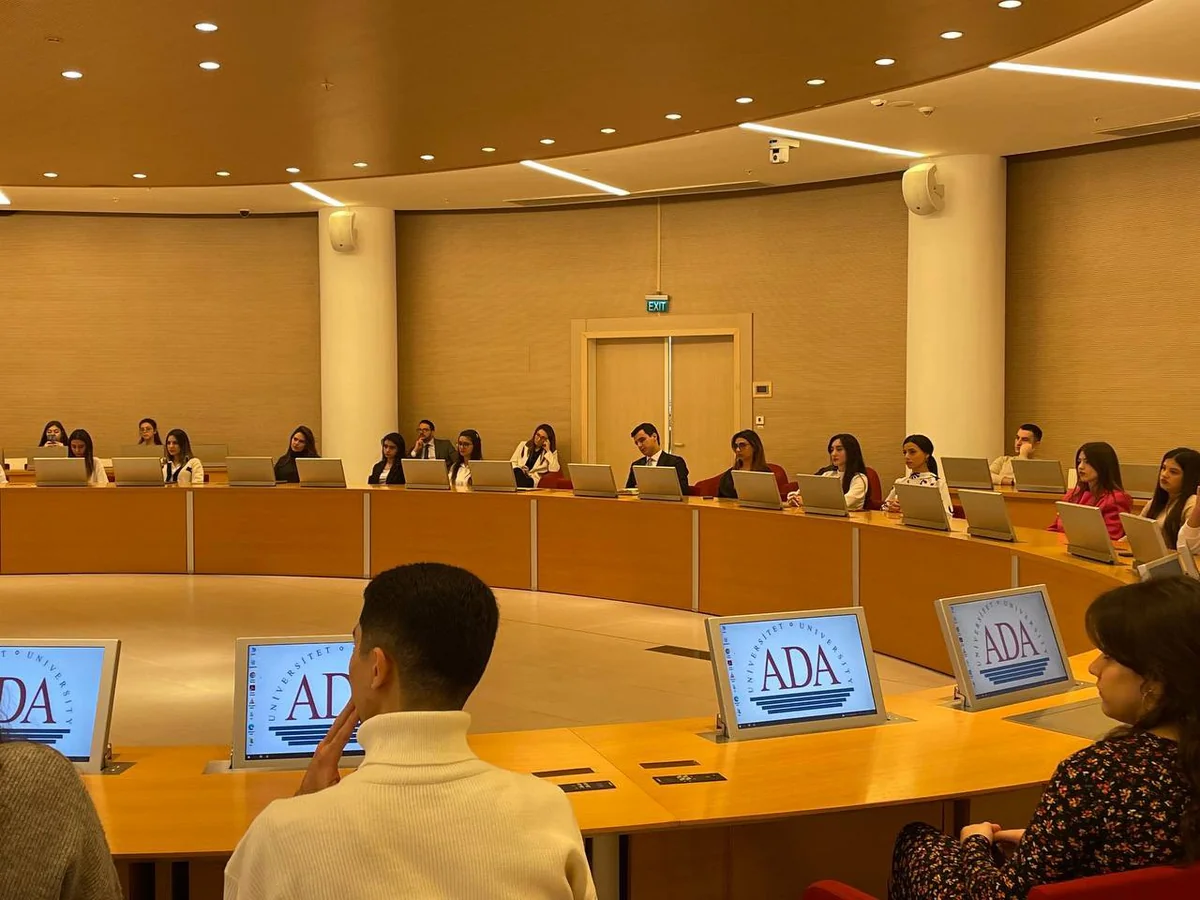Səfir ADA Universitetində İsrailin xarici siyasətindən danışıb