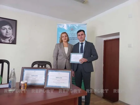 Cəlilabadda Müasir müəllimin pedaqoji saytı layihəsinin təltifetmə mərasimi keçirilib - VİDEO