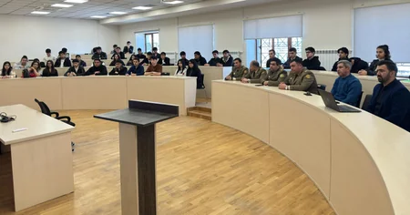 FHN Qarabağ Universitetində nümunəvi dərs keçib
