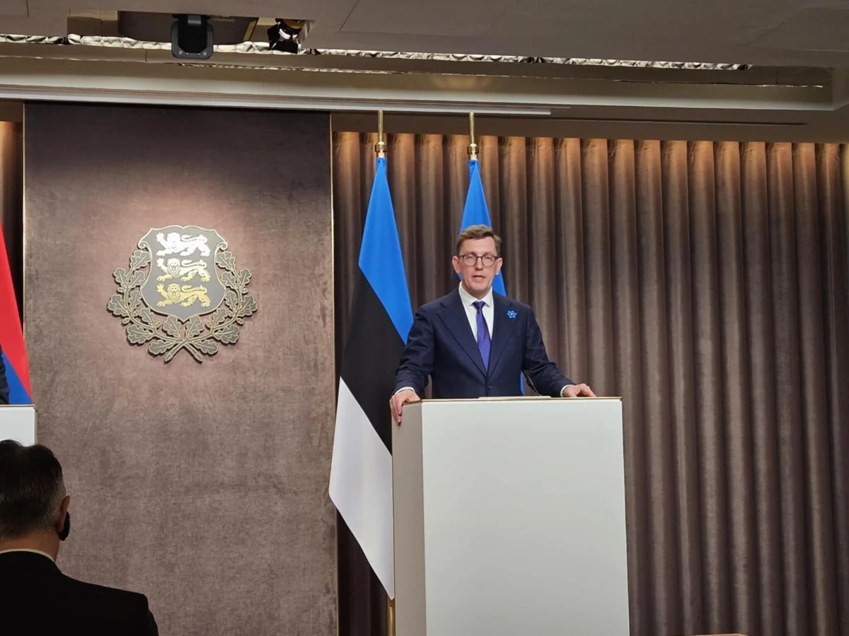 Estonian PM expresses hope for imminent peace agreement between Baku and Yerevan